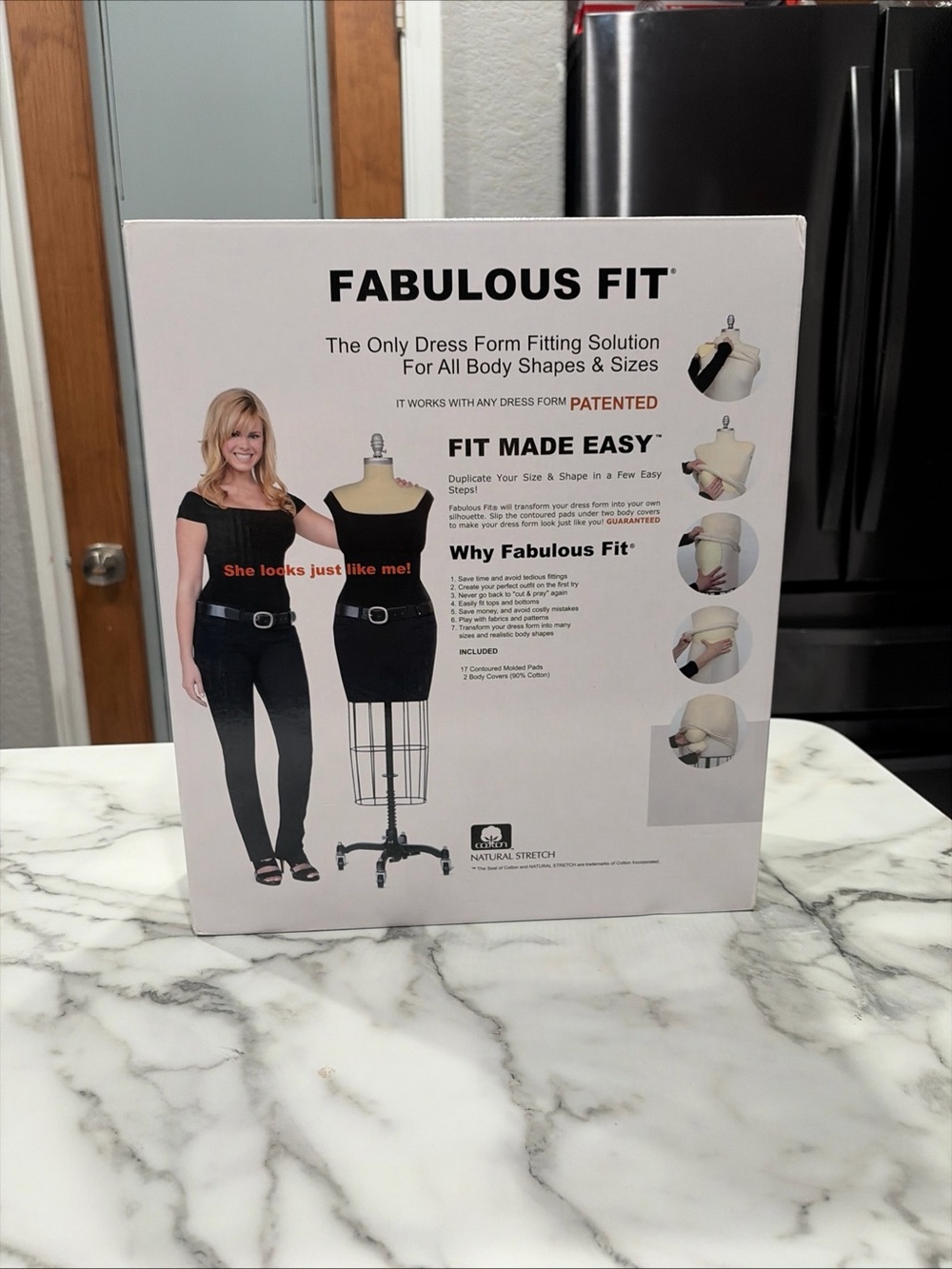 Fabulous Fit Dress Form Fitting System - Black